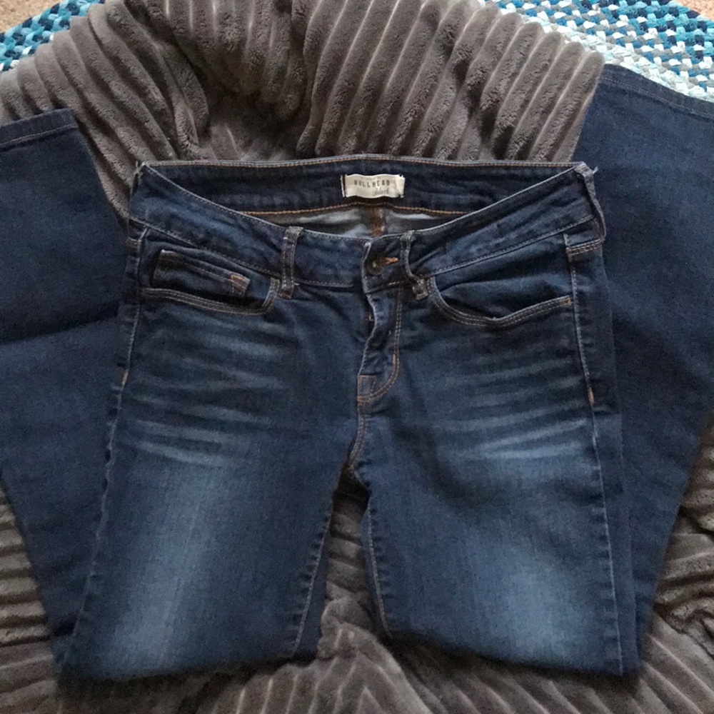 Bullhead Black Low-rise Skinny Jeans Short